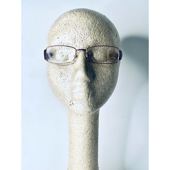 RayBan Gold Metal Rectangular Brown Glasses main image 6